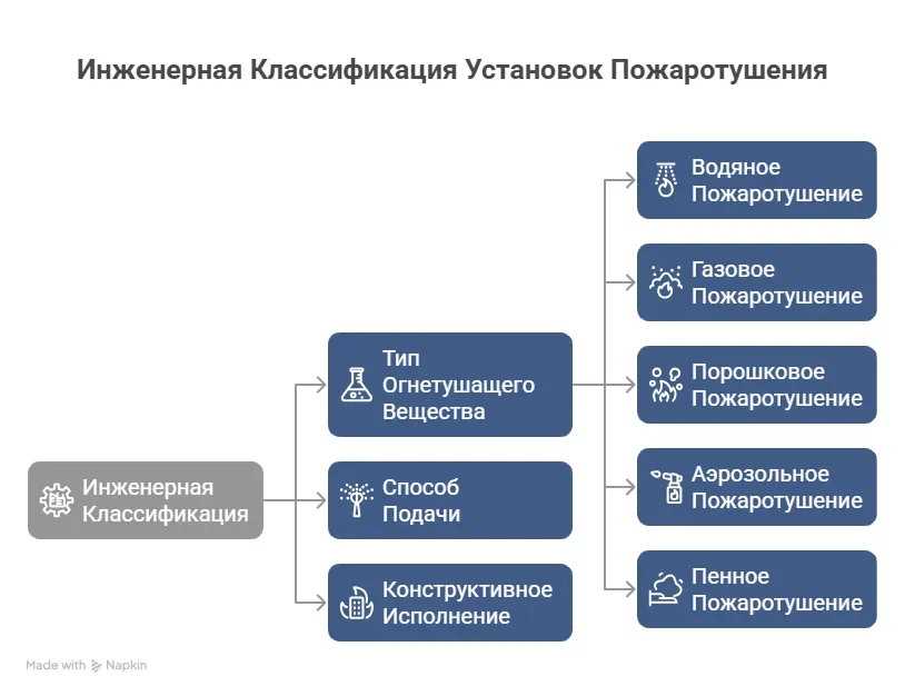 Инженерная классификация установок пожаротушения.png Инженерная классификация установок пожаротушения.png